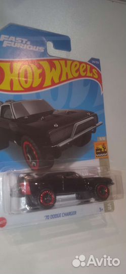 Hot wheels fast and furious '70 dodge Charger