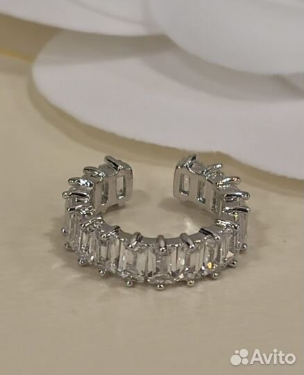 Серьги каффы в стиле Chanel премиум