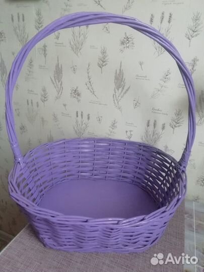 Корзина плетеная