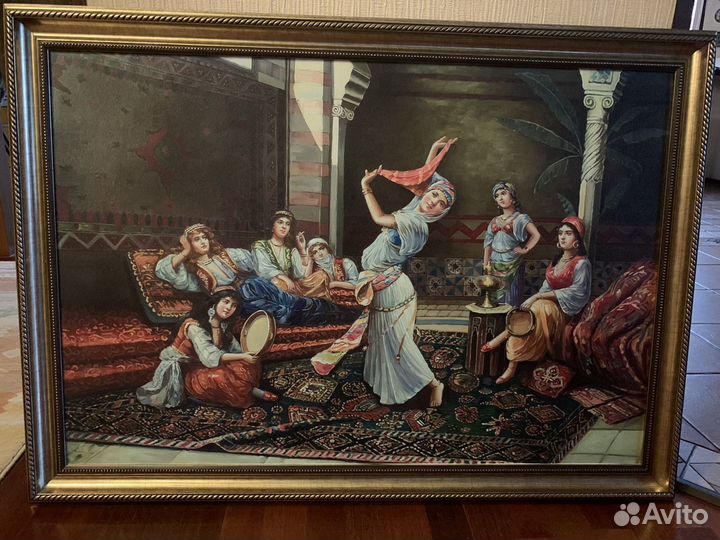 Репродукция в раме