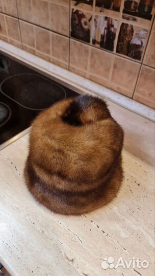 Шапка норковая женская