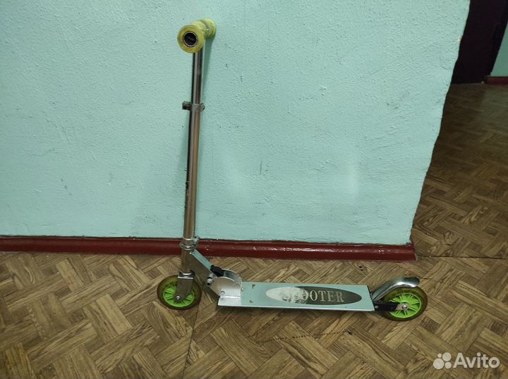 Самокат детский двухколесный бу