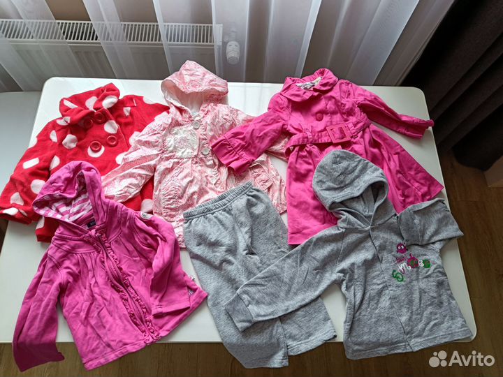 Детские вещи пакетом для девочки 80-86 р