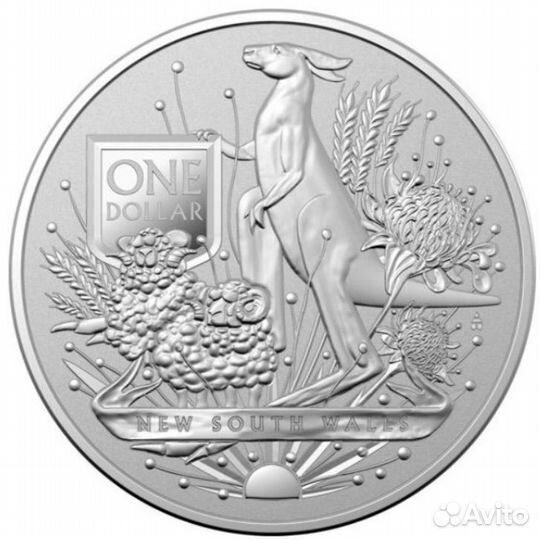 Австралия гербы 2022, 2023 RAM монеты