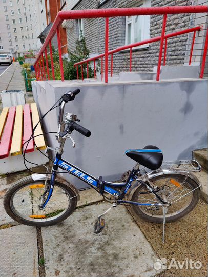 Велосипед stels складной