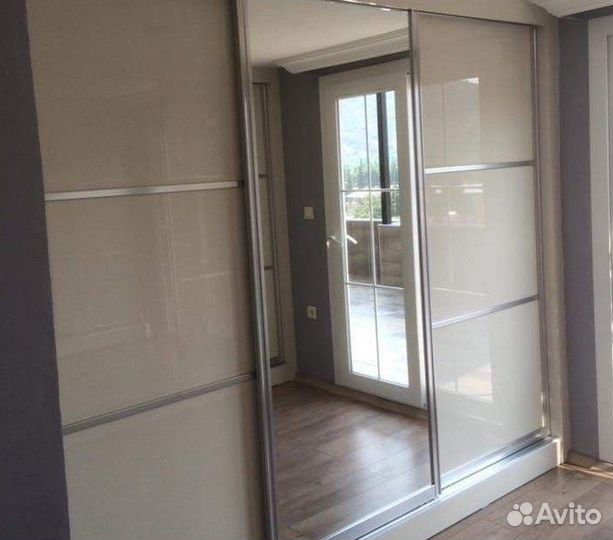 Шкаф с зеркалом доставка установка