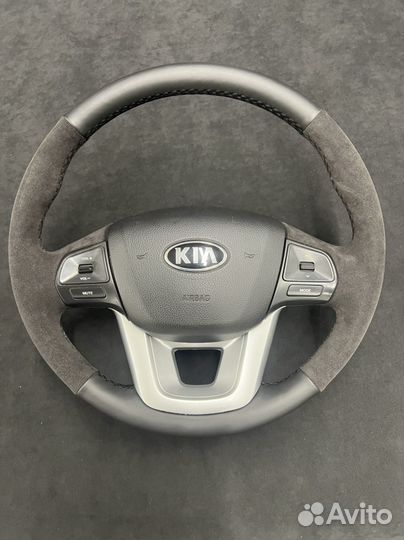 Перетяжка и реставрация рулей