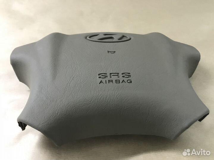 Рулевая накладка Hyundai Tucson (серый)