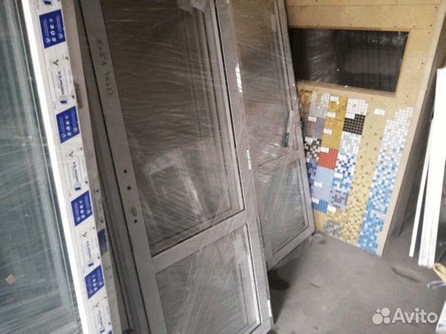 Двери входные алюминиевые 95х210