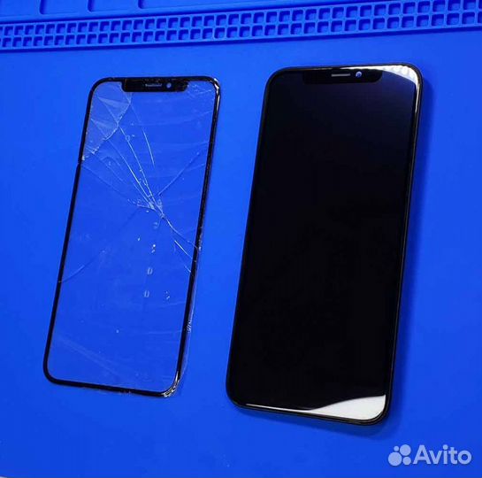 Замена разбитого стекла iPhone 13 pro