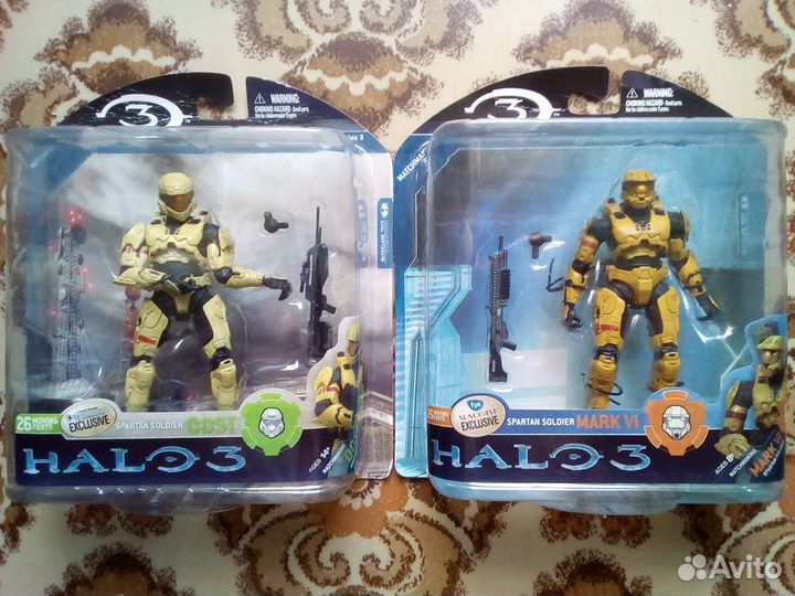 Фигурки Halo Spartan JFO и Spartan soldier