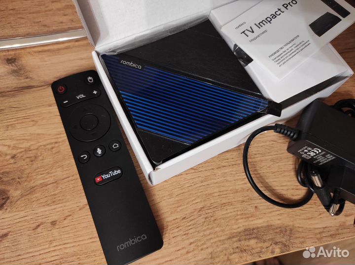 Смарт тв приставка 4K Rombica TV Impact Pro