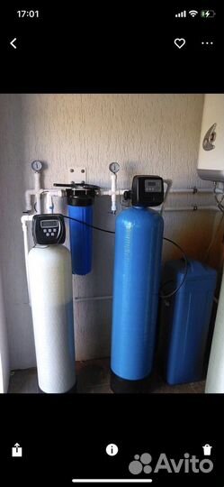 Ремонт монтаж систем очистки воды