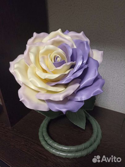 Светильник ночник роза