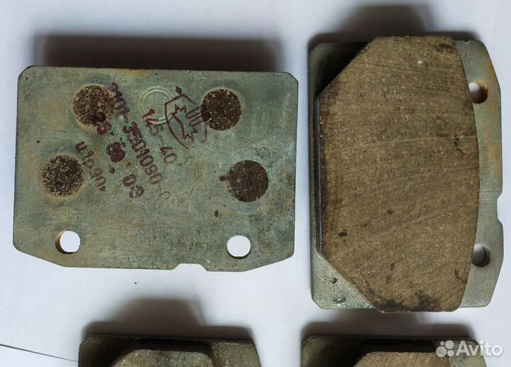Тормозные колодки ваз 2101-2107