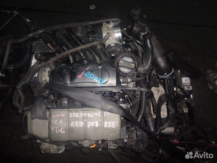 Двс+кпп volkswagen AZJ