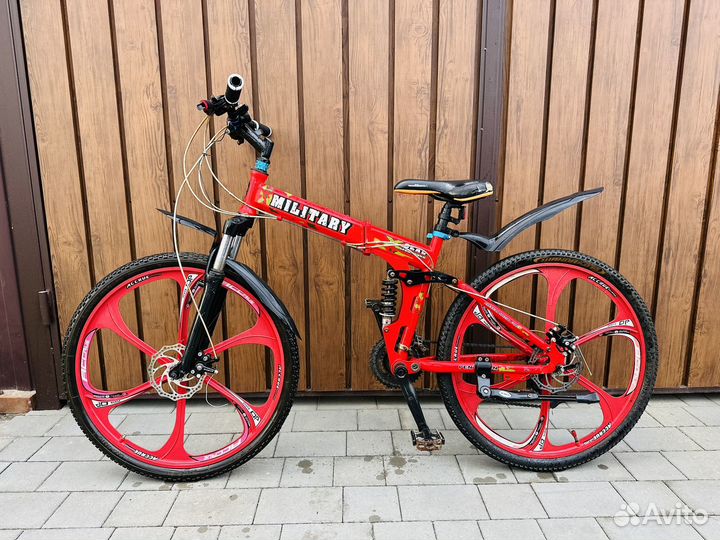 Велосипед на литых дисках