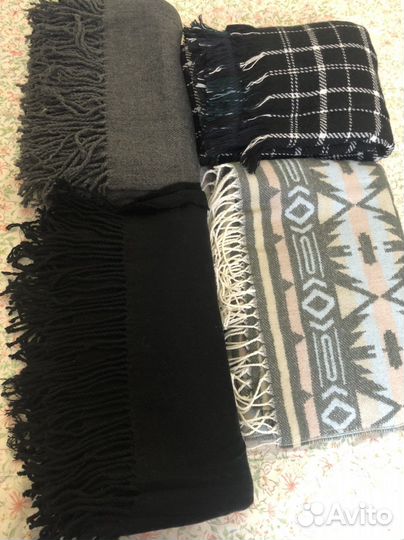 Палантины, шарфы, шапки, искусственный мех