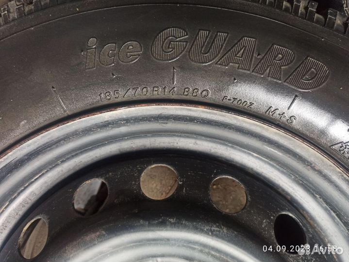 Колеса r 14 зимние 4 100