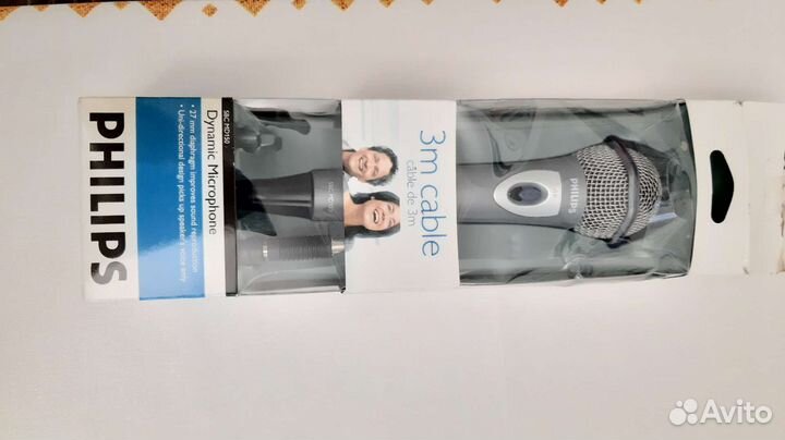 Динамический микрофон Philips