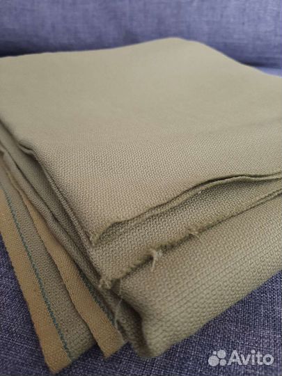 Ткань зеленая СССР