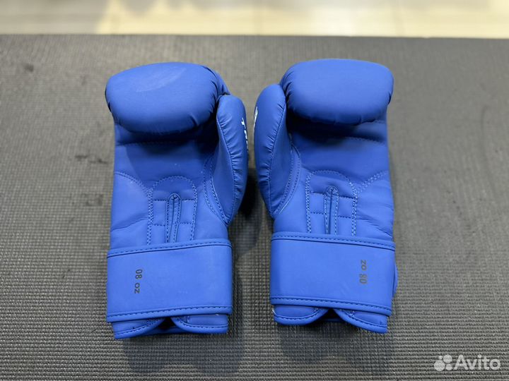 Перчатки боксерские OxxFire, синие (8 OZ)