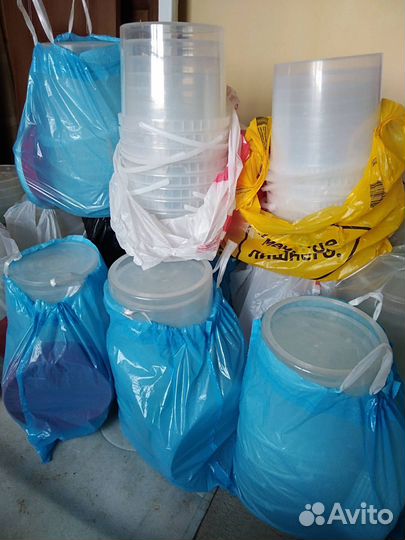 Ведра пластиковые 5 литров