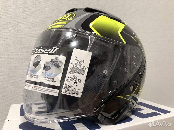 Шлем Shoei J-Cruise 2 (XL) + Sena SRL Mesh