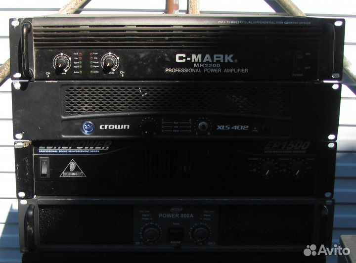 Усилители звука Pro 100-1900W C-Mark Yamaha Park