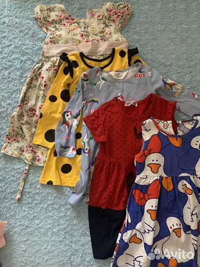 Вещи пакетом на девочку 2 года