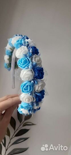 Цветочные ободки