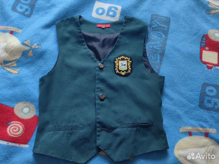 Жилетка школьная Золотой Гусь, рост 134