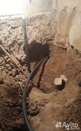 Водопровод канализация прокол под дорогой гнб