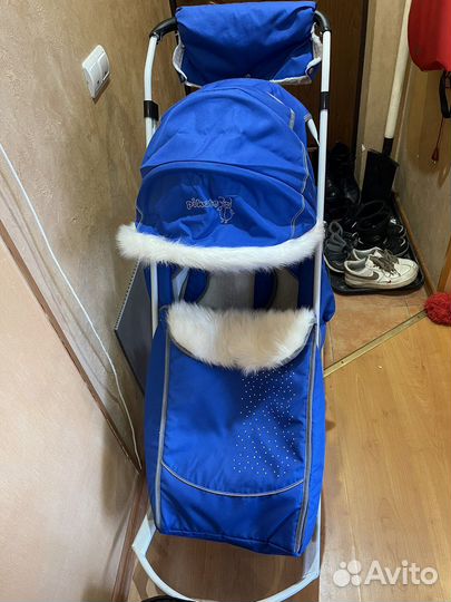 Санки-коляска