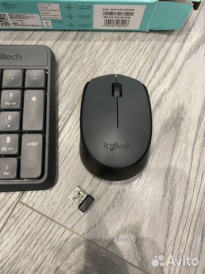 Клавиатура+мышь Logitech MK 235 920-007948