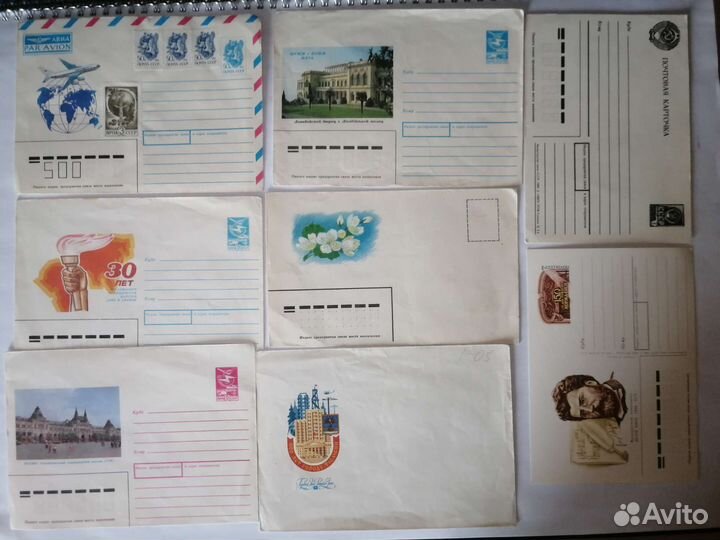 Открытки, конверты СССР