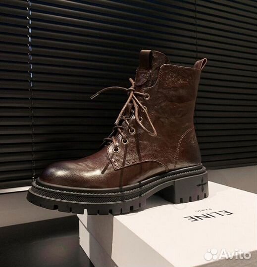 Ботинки женские осенние 37 натуральная кожа