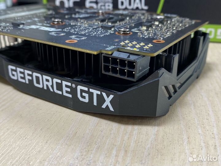 Видеокарта asus GeForce GTX 1660 super Phoenix 6Gb