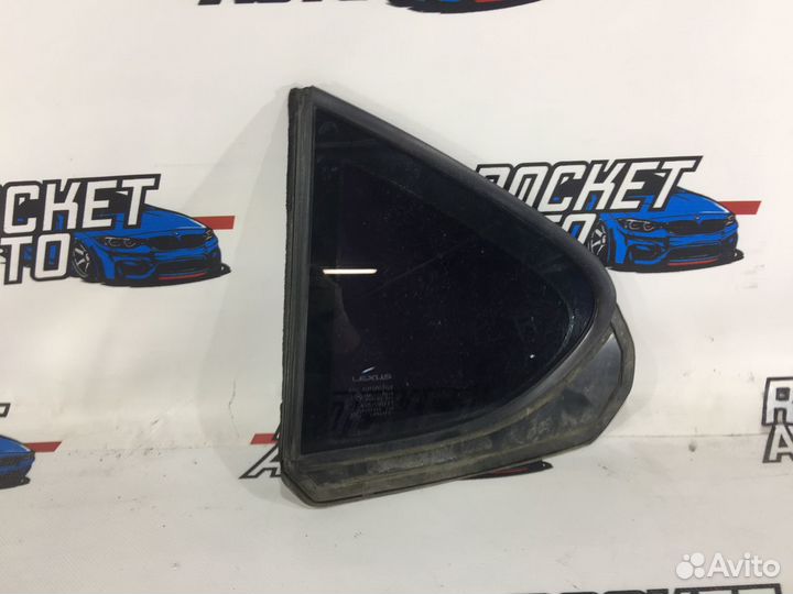 Стекло двери задней левой (форточка) Lexus LS460L