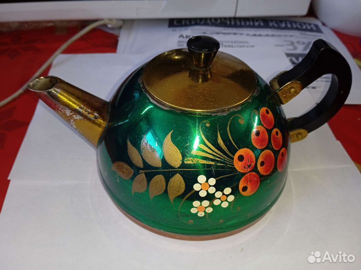 Чайник заварочный латунь