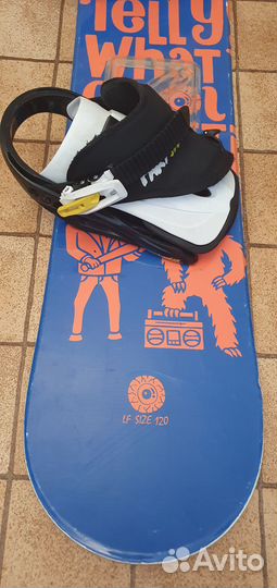 Сноуборд комплект детский 120