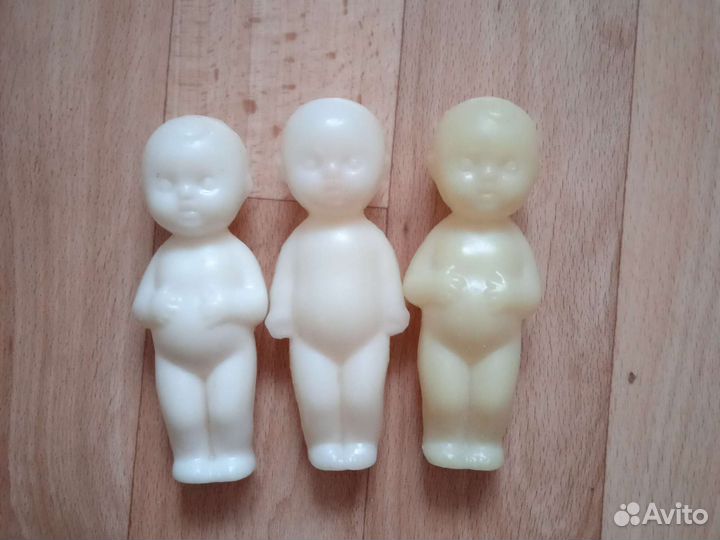 Игрушки пластмассовые СССР пакетом