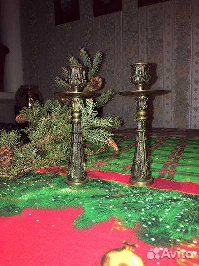 Подсвечники старинные