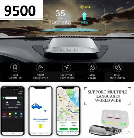 Hud проектор проекция Хад худ для авто навигатор