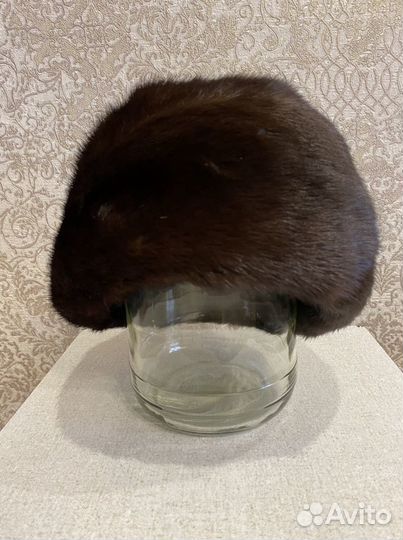 Шапка норковая женская
