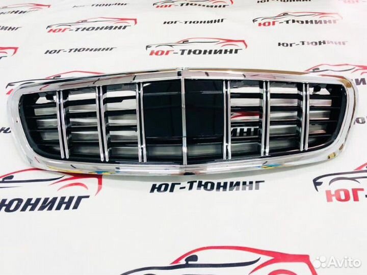 Решетка радиатора Mercedes S-class w222 GT 2013+