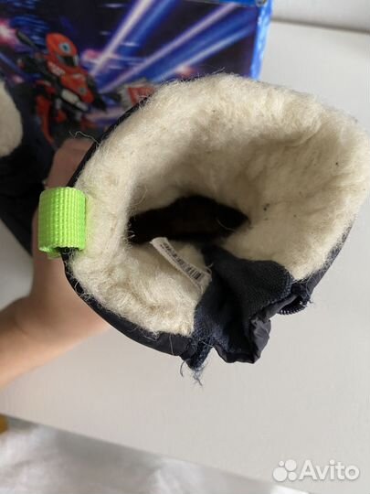 Дутики зимние для мальчика 23 размер