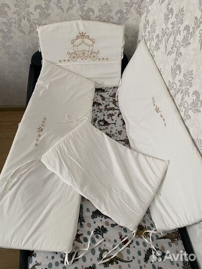 Бортики в детскую кроватку