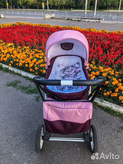 Коляска для новорождённых 2 в 1