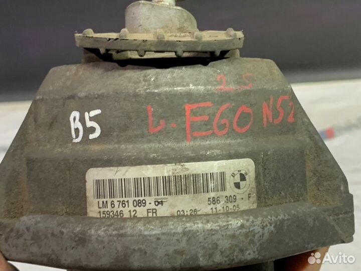 Подушка двигателя Bmw 5 E60 N52B30 2008